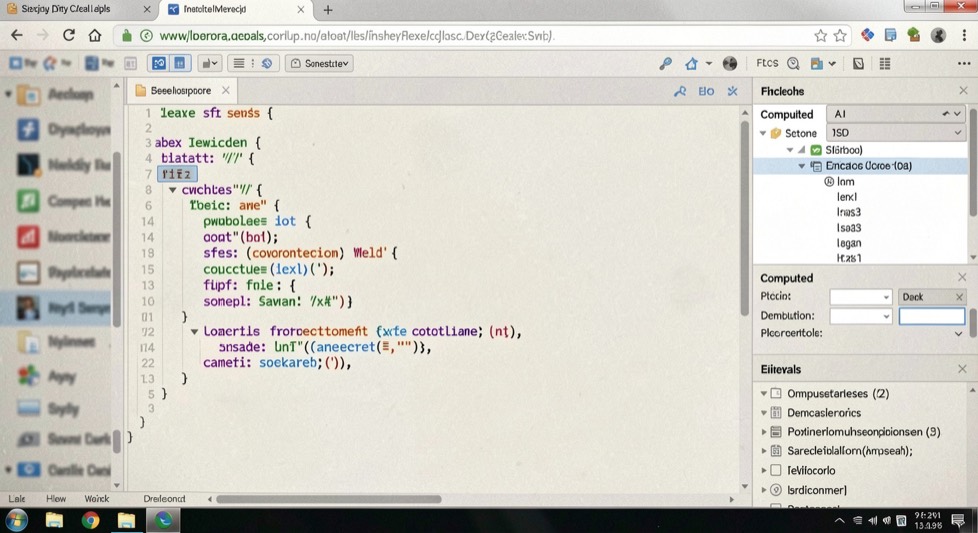 Debug CSS layout problems with browser DevTools